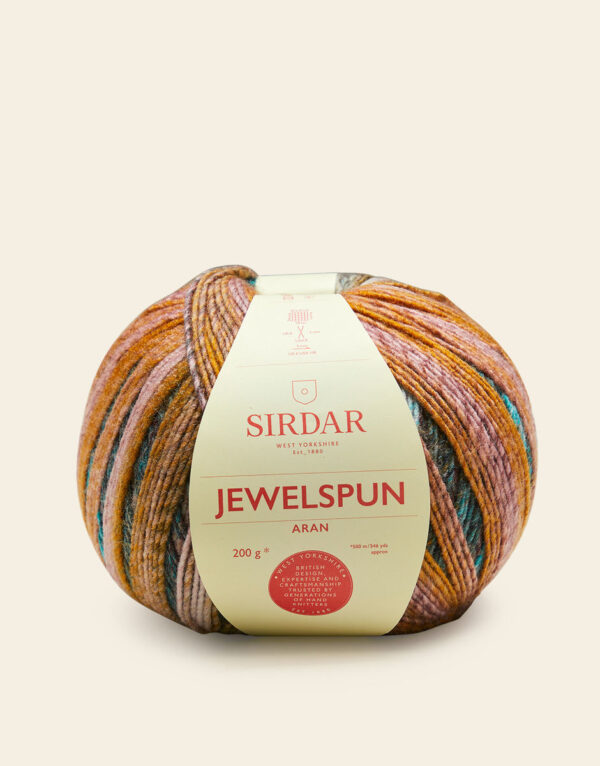 sirdar jewelspun aran 200g ball 707 golden feldspar sirdar jewelspun aran 200g ball 707 golden feldspar
