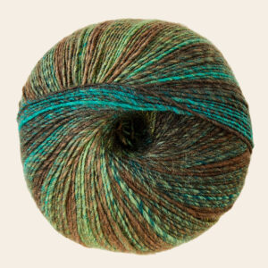 sirdar jewelspun aran 200g ball 845 golden green