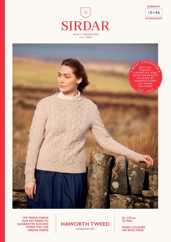 sirdar dk knitting pattern – 10146