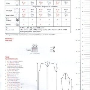 sirdar dk knitting pattern – 10663