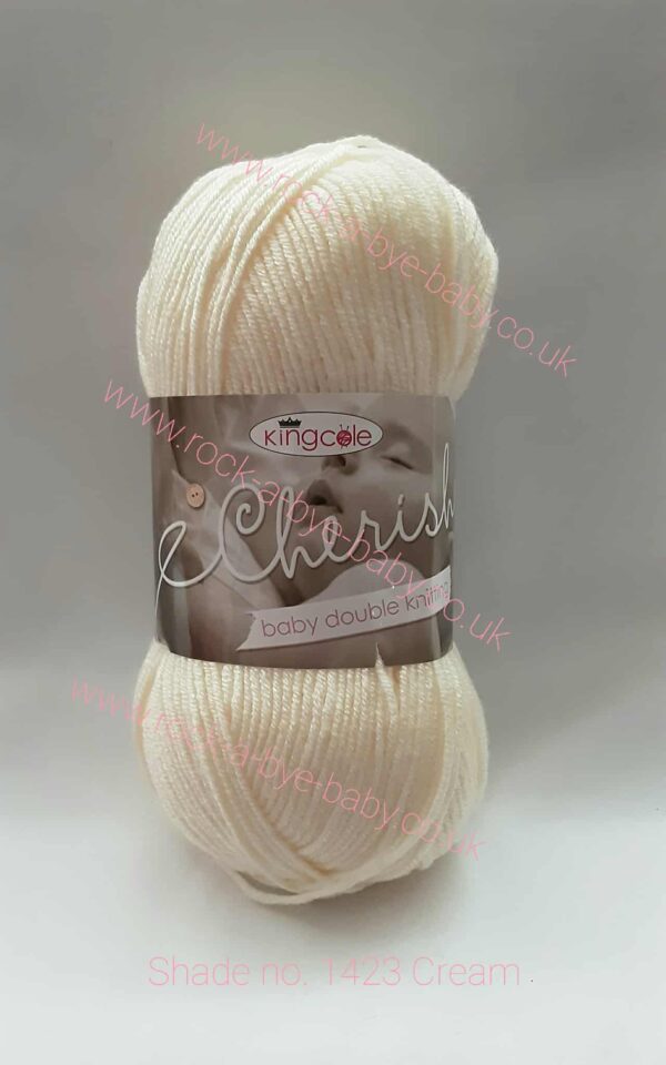 king cole cherished dk 100g ball 1423 cream