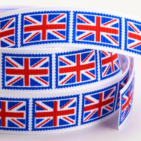 16mm Union Jack Ribbon