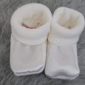 Baby Sateen Bootees - Image 3