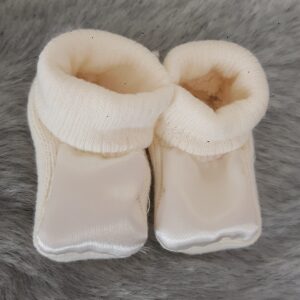 Baby Sateen Bootees - Image 4