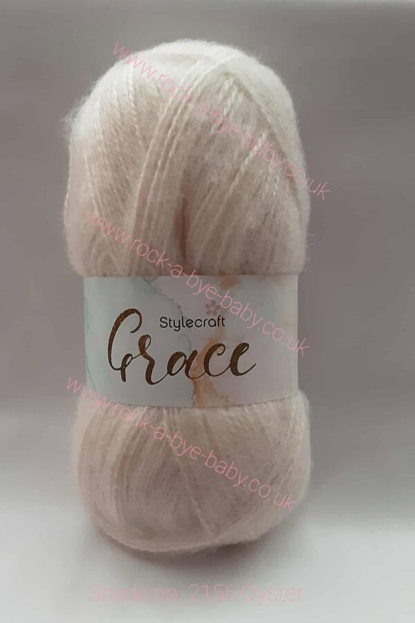 stylecraft grace aran 100g ball 2156 oyster