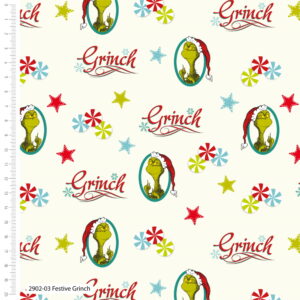 The Grinch - 100% Cotton Fabric - Image 4
