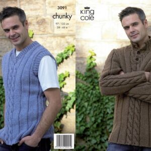 King Cole Chunky - 38 - 48 inches : 3091