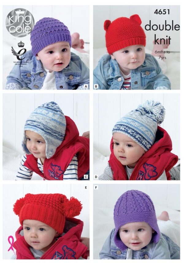 King Cole DK - 6mths-7yrs - 4651