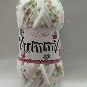 king cole yummy chunky 100g ball 4746 pink rose