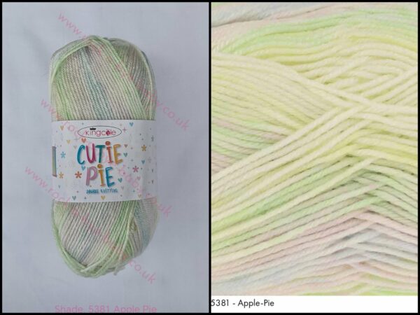 king cole cutie pie dk 100g ball