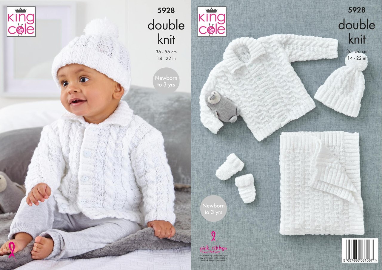 King Cole Dk - 14-22 Inch Chest - 5928 - Buy Wool Online - DK Garments ...