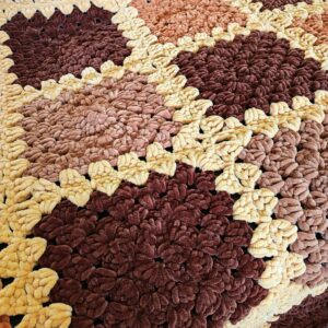 jumbo sized chenille blanklet