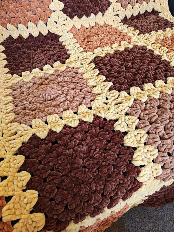 jumbo sized chenille blanklet
