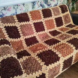 jumbo sized chenille blanklet