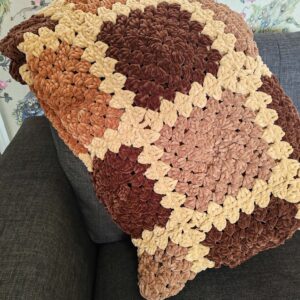 jumbo sized chenille blanklet