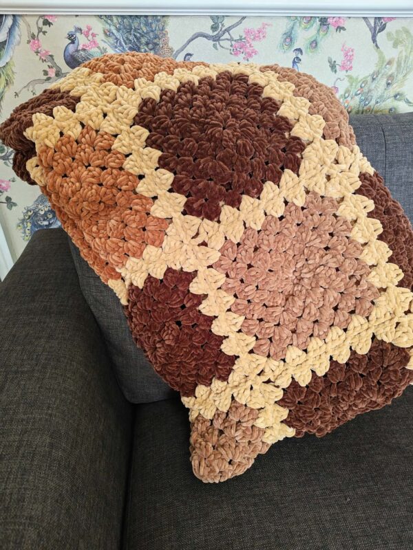 jumbo sized chenille blanklet