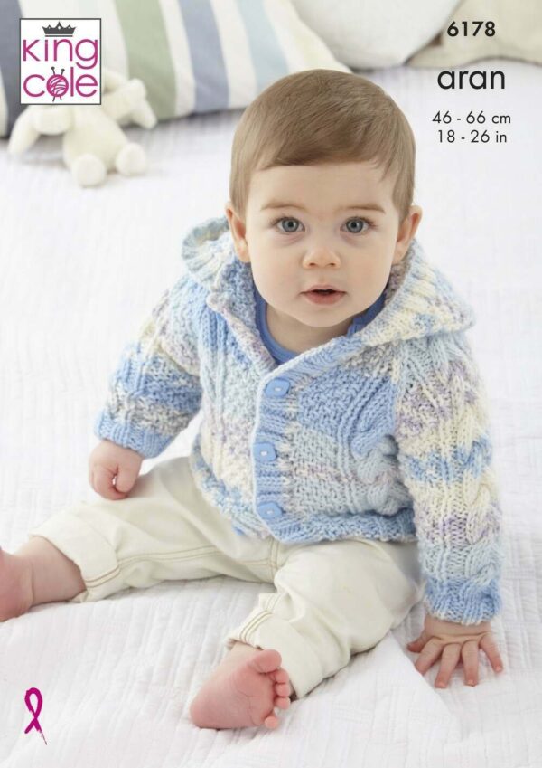 king cole aran pattern 18 26 inch – 6178 king cole aran pattern 18 26 inch – 6178