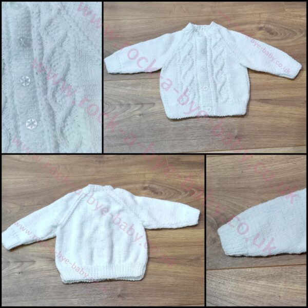handknit cardigan 6 12 months jws33 handknit cardigan 6 12 months jws33