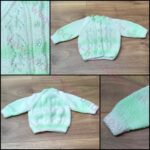 handknit cardigan 3 6 months jws31