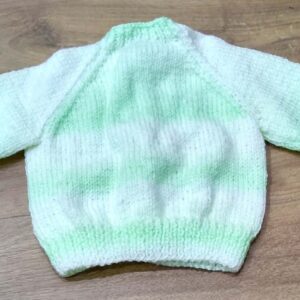 handknit cardigan 3 6 months jws31