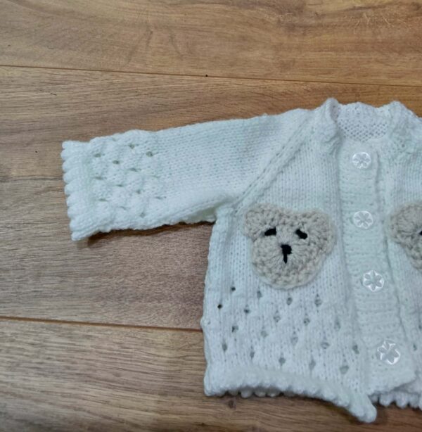 handknit cardigan 0 3 months jws30