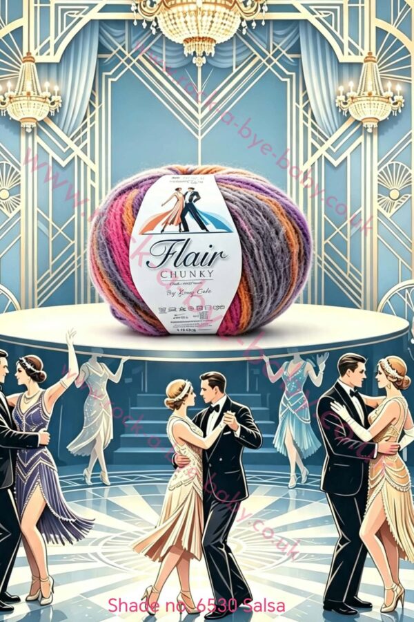 king cole flair chunky 100g ball