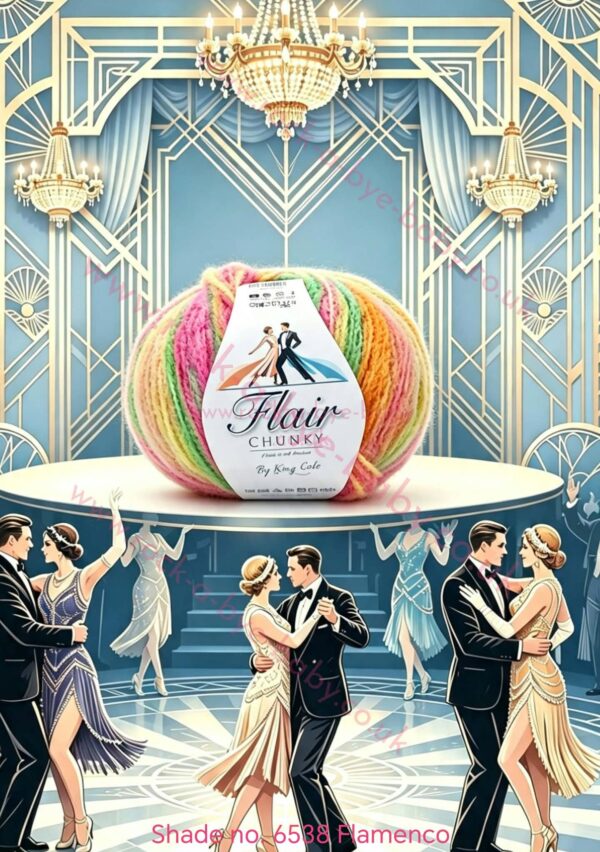 king cole flair chunky 100g ball