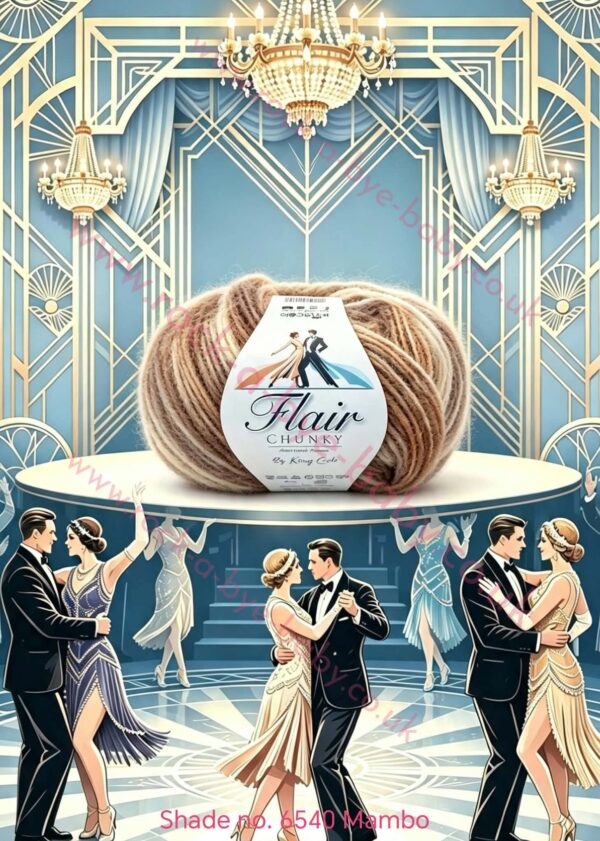 king cole flair chunky 100g ball