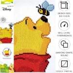diamond dots art kit pooh and bee