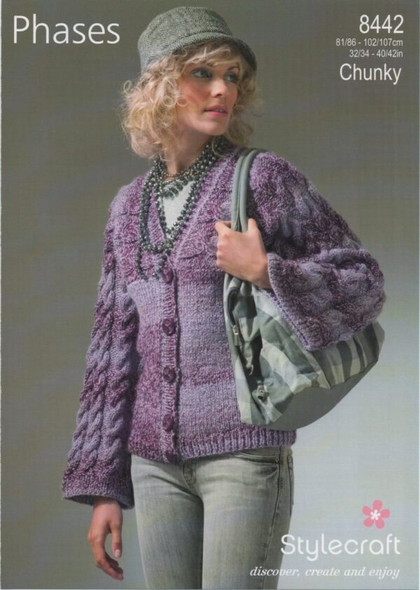 Stylecraft 8442 - Chunky - 32/34-40/42inch