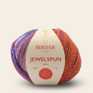 sirdar jewelspun aran 200g ball 850 tourmaline dream