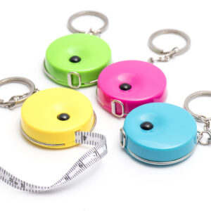 DJ253.XS : Retractable: 150cm Tape Measure with Key Ring.