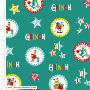 The Grinch - 100% Cotton Fabric