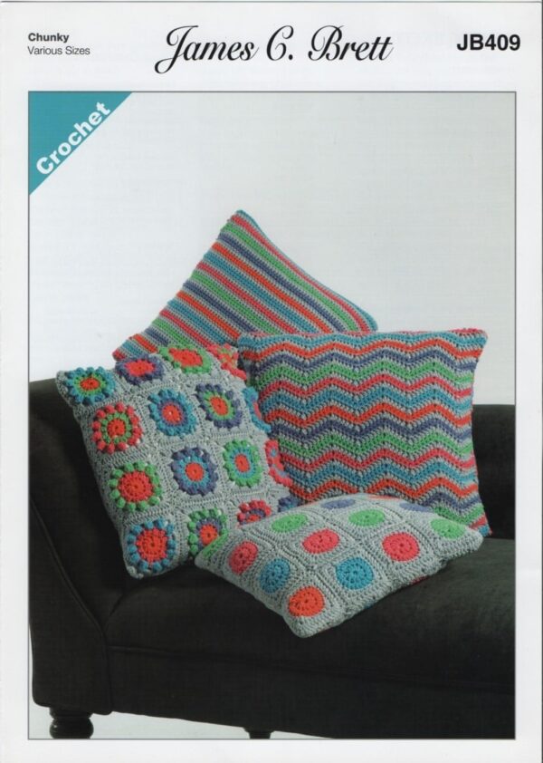James Brett Chunky Cushions - Various Sizes - JB409