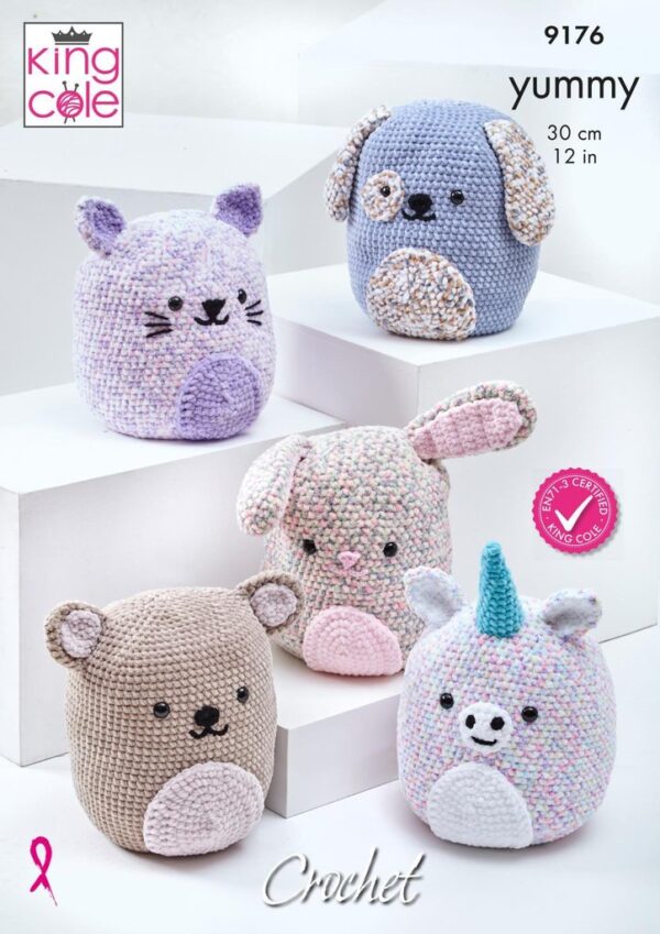 King Cole Yummy Amigurumi Toys : 9176 King Cole Yummy Amigurumi Toys : 9176