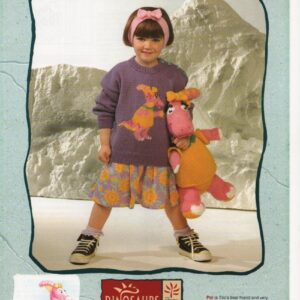Patons Dinosaurs - Sweater & Toy - PBN E 5054