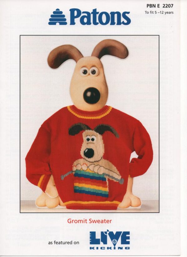 Patons - Gromit Sweater - PBN E2207 Patons - Gromit Sweater - PBN E2207