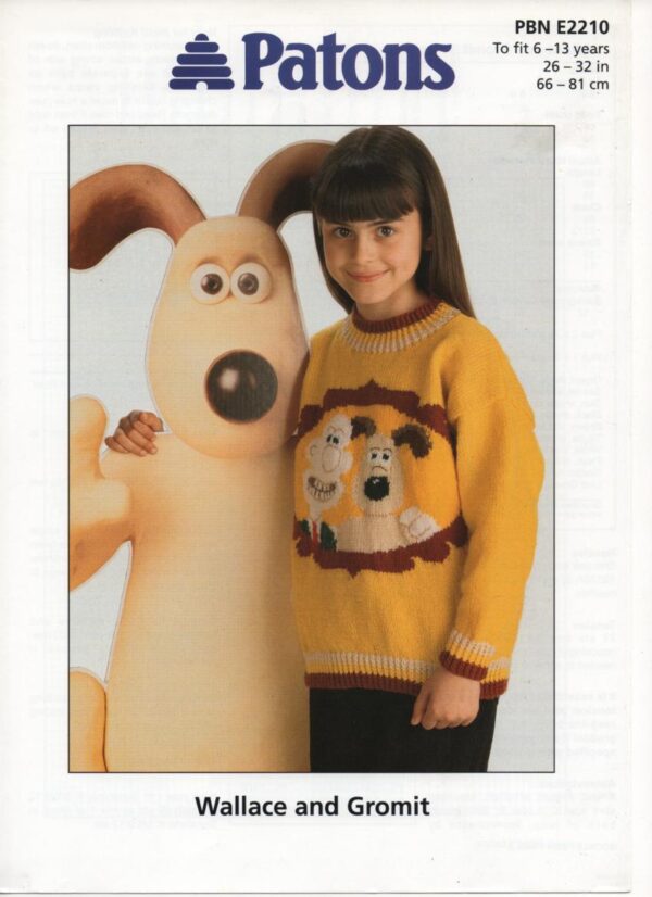 Patons - Wallace & Grommit - PBN E2210 Patons - Wallace & Grommit - PBN E2210