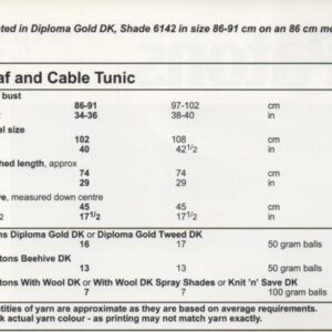 Patons Double Knitting - 30-40inch - PBN D 5191 - Image 2
