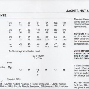 Stylecraft Chunky Coats - 32-42 inch - 8304 - Image 2