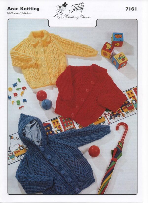 Aran Knitting : 20-26inch Chest : 7161