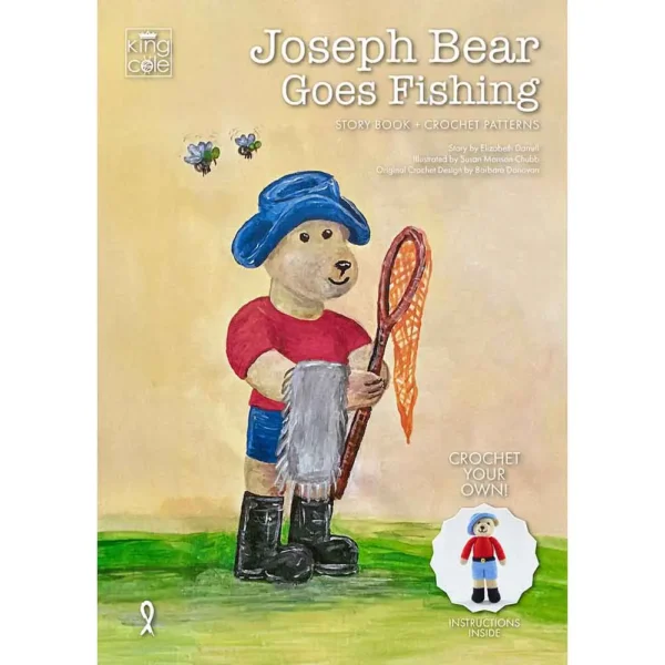 king cole joseph bear goes fishing (booklet)
