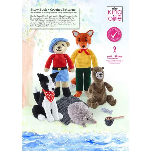 king cole joseph bear goes fishing (booklet)