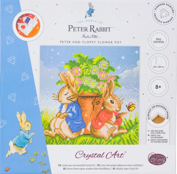 cak prbt31mpackaging peter & flopsy flower pot cak prbt31mpackaging peter & flopsy flower pot