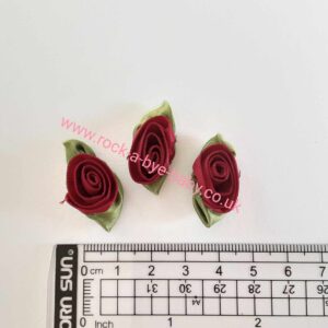 claret large rosebud