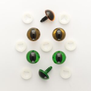 wonder buttons safety cats eyes sec12grn green cats eyes 12mm