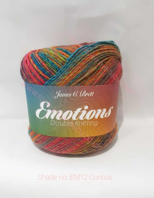 james brett emotions dk 150g em12 curious