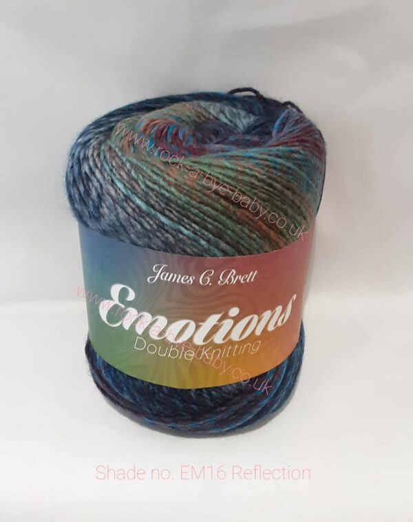 james brett emotions dk 150g em16 reflection