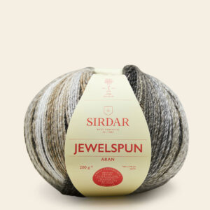 sirdar jewelspun aran 200g ball 694 crystal quartz