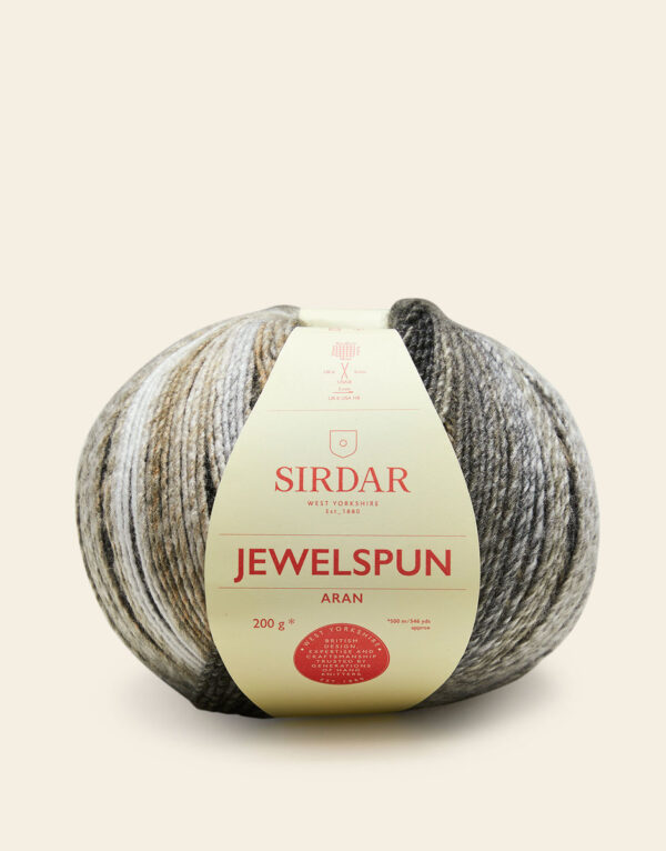 sirdar jewelspun aran 200g ball 694 crystal quartz
